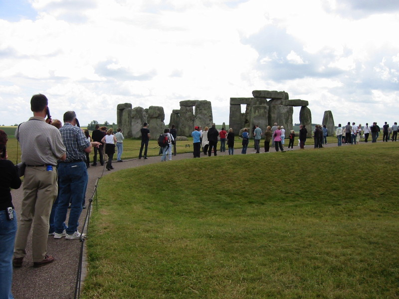 Stonehenge Tourists