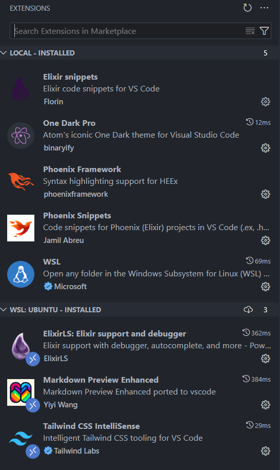 VS Code Extensions