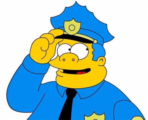 Police chief (simpsons) IMAGE