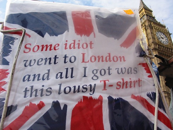 Image of Tee Shirt at
Stand Near Big Ben