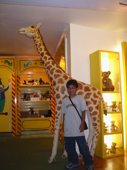 Image of Scott in Harrod's