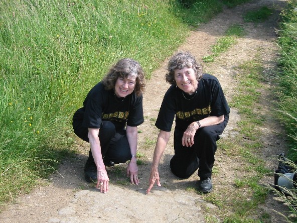 Image of MJ and Jan on Roman Road