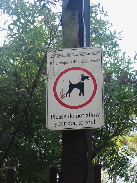 Image of Dog Sign