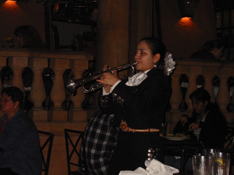 Image of Lady Trumpeter of
Mariachi Band