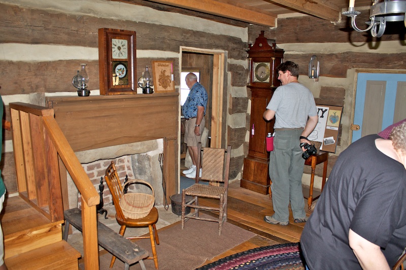 Stalnaker Cabin - Jackson Brigade Reunion 2010 at Clarksburg, WV